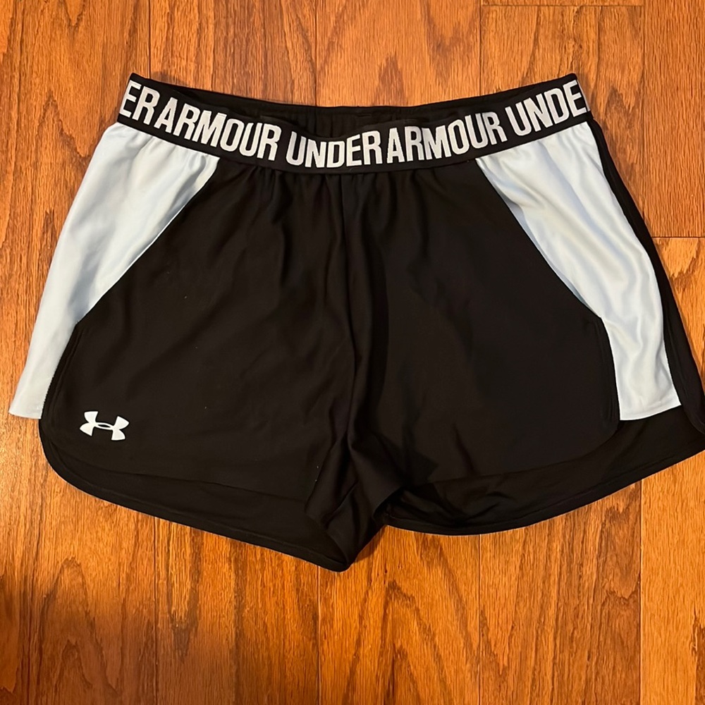 Under Armour Running shorts - Carolina Blue and Navy